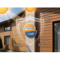 Инновационное VHP-покрытие: как защитить фасад дома от выгорания на солнце